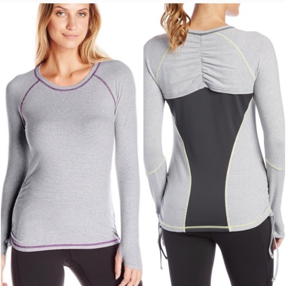 Lucy Activewear Dashing Stripes Long Sleeve-XL NWT